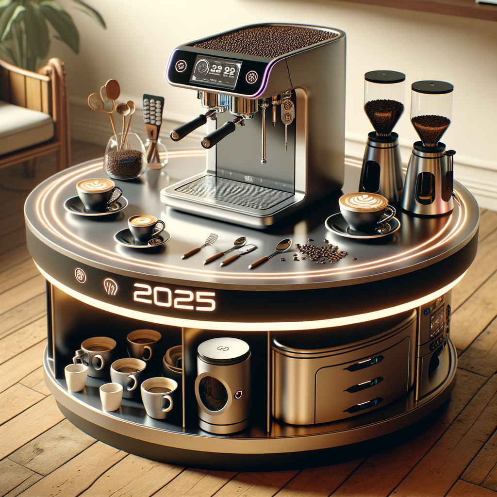 Top Coffee Machine Tables for 2025: Elevate Your Brewing Station ...