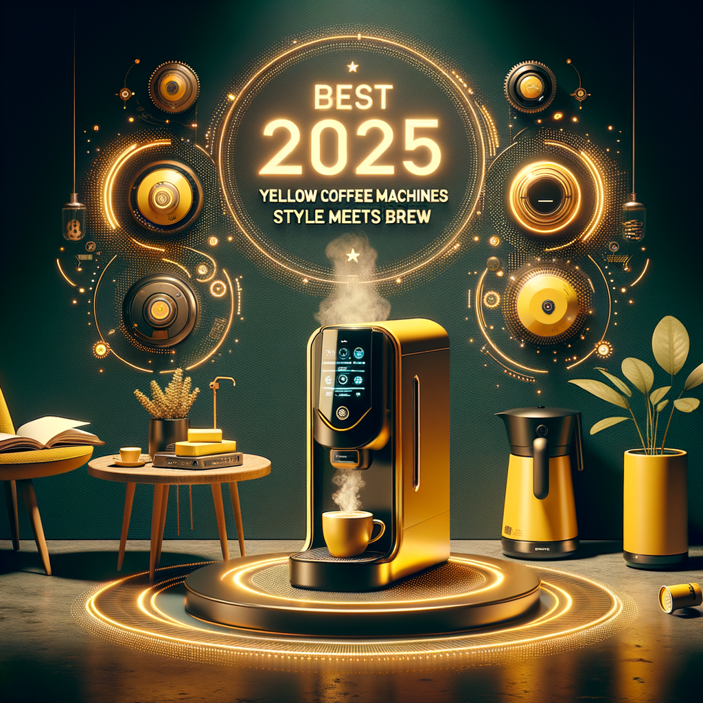 Discover the Best Yellow Coffee Machines 2025: Style Meets Brew ...