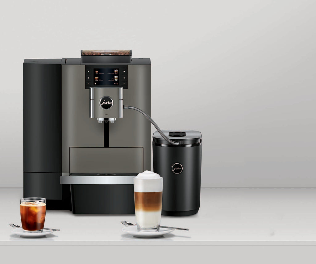 Jura X10 Coffee Machine - Dark Inox for Perfect Brews – Upscale Coffee