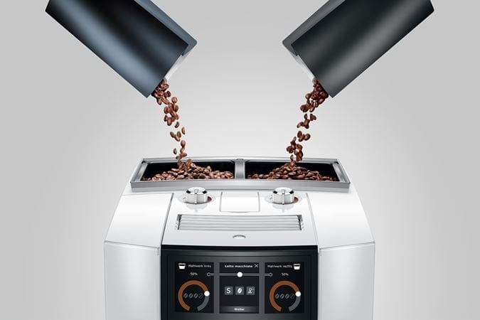 Jura J8 Twin Diamond White - Coffee Maker